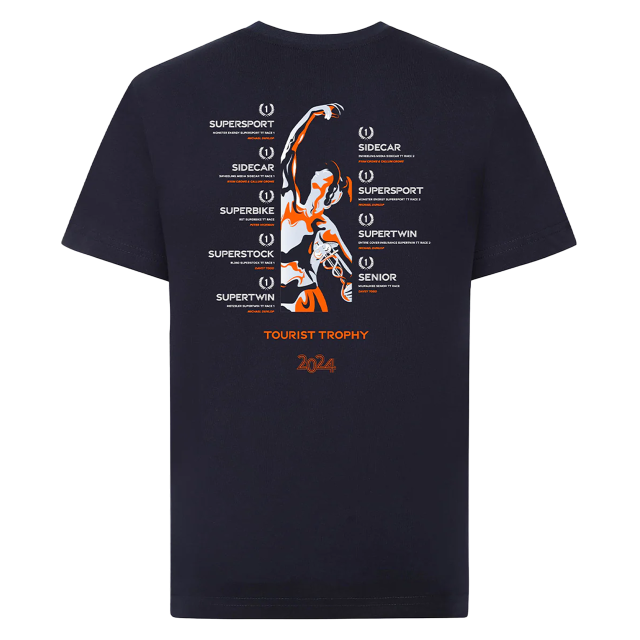 136 NAVY 2024 - TT RACES WINNERS NAVY T-SHIRT 